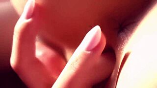 Intimate Close-Up of Doggystyle Pussy Fucking with Creampie