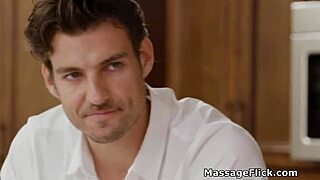 Massage babe uses huge natural tits to satisfy hard cock