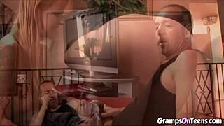 Blonde Teen 18+ Fucked Hard In Doggystyle With Massive Cock