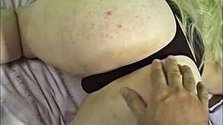 My buddy got neighbor Mia, the Brazilian kitten, to take a creamy load in her big ass