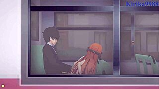 Persona 5 Hentai with Futaba, Ann, and Ren in Wild Creampie