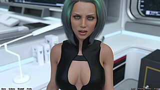 Stranded in Space 56 - One Step at the Time with Femdom Fat Big Tits Hentai Cumshot!