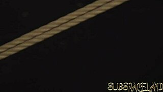 Pouring Wax on Teen 18+ Tits and Pussy, Spanking Her Ass and Making Her Cum with Toys