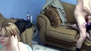 Lucky Guy Fucks Two Chubby Teens!