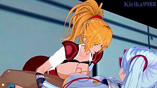 setsuko ohara and excellen browning and ruri hoshino in intense futanari sex hentai