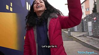 Public Agent Teen 18+ Gets Fucked After Losing Rock Paper Scissors