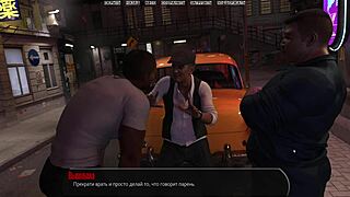 complete gameplay - halfway house part 22 with pretty ebony tattooed milf in 3d anime.