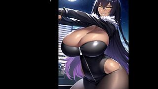 Spy Girl with Huge Breasts Caught and Arrested