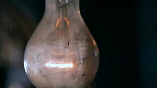 crazy woman with puffy features encounters a mummy