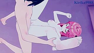 Sakura Miko And Akai Haato Intense Sex