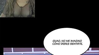 Hentai jerk off instructions in comic style