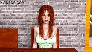 Helping The Hot Redhead President In Being A Dik 06