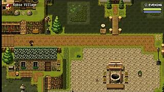 Lost lagoon harem hentai game ep 6 naked beauty in the public bath