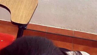 Latina Student Seduces Nerdy Teacher In Classroom For Wild Action
