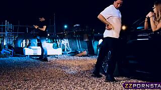 Nerdy student blonde chick double penetrated 😜