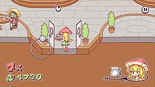 Futanari Mushroom Futa Hentai Game Ep 2 Cumming on Tits