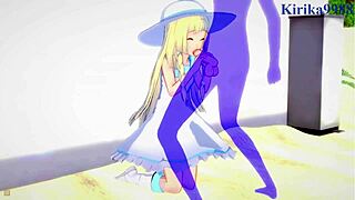 Lillie and Jessie Musashi Engage in Intense Hentai Sex with Creampie