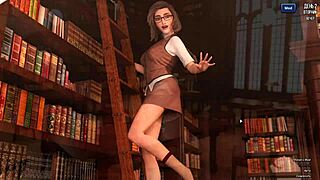 Blonde teen shines in nude photo hunt game challenge.