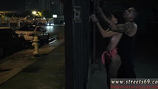 Self-bondage teen with big boobs gets dominated, guys can't resist a doll in glasses!