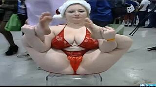 Chubby Blonde Piggy With Big Booty Pawg Teases on Webcam. Her Curves Beg for Attention!