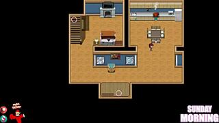 i'm playing knight of love ep 53, watching the blonde gamer girl get fucked in this hentai anime