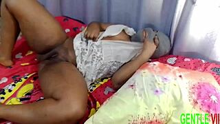 she got caught masturbating by her new tenant and got hot hardcore sex