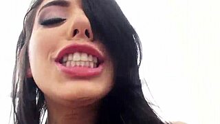 gina valentina in a deep and intense session, focusing on her pussy.