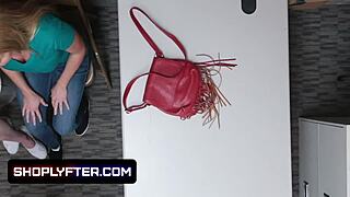 officer fucks shoplifter and her stepmom at work