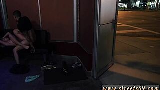 Outdoor Double Blowjob! Cute Tiny 18+ Amateur Valerie White Bound?