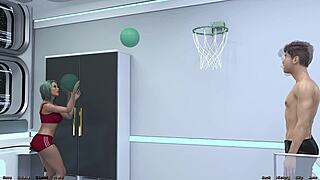 stranded in space 115 - femdom mistress teases with sultry kisses