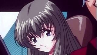 Bound Japanese Teen Rides Cock in Hentai Anime