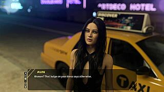 Stunning Brunette In Taboo Hentai Game