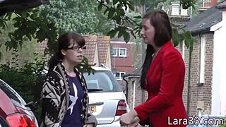 i fingerfuck a shy british teen in stockings, sucking her pussy.