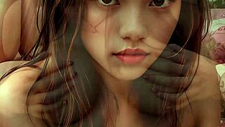 Petite brunette Jenny Weigel showing off big pussy and tits in hottest pictures