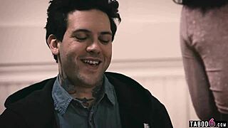 emo student gets into pussy licking and anal play after class