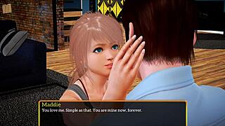 Blonde With Small Tits And Big Ass In Cartoon Hentai Game Family Series