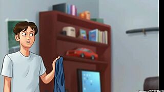 MANAGERS DAUGHTER SUCKED MY DICK BEHIND THE FRONT DESK AT WORK IN SUMMERTIME SAGA - KIMMYTOONS.