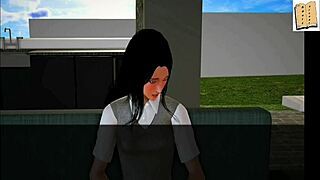 My New Family 39: Redhead's Tight Ass and Big Tits in Erotic Anime