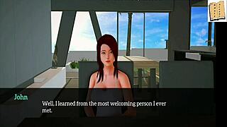 My New Family 39: Redhead's Tight Ass and Big Tits in Erotic Anime