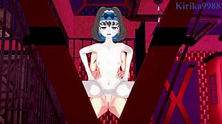 wow, garie tōmān and micha jawkān with kaede kagayama in futanari sex?