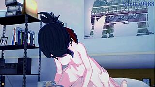 I love watching Kaguya, Chika, and Miyuki in intense hentai sex.