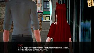 Redhead Milf With Big Tits Gets Fucked In Hentai Family Scene