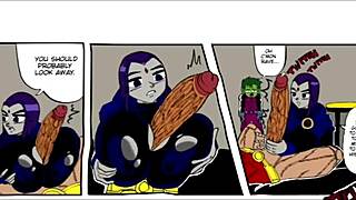 Teen Titans Slammed Hard by Monster Cock Action
