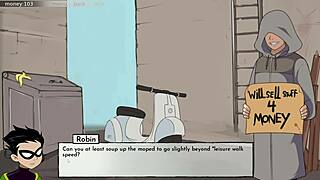 Teen hentai parody with black characters in 18titans part 8