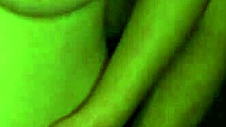 seducing girlfriend by caressing big tits, fingering pussy while she moans on camera.