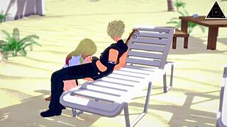 Koikatsu Marin Kitagawa bangs hard in uncensored anime