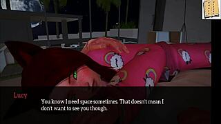 POV teen 18+ blowjob from busty 18yo brunette with monster cock