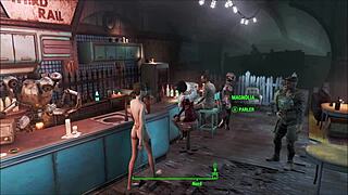 Fallout 4 power armor fucking scene