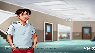 Summertime Saga: I'll teach you French, episode 1.35. 🇫🇷