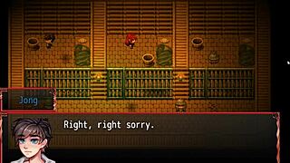 harem hentai game seducing redhead